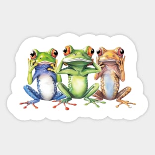 Frogs Sticker